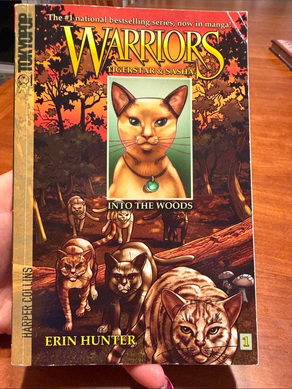 Warriors Manga: Tigerstar & Sasha, into the woods